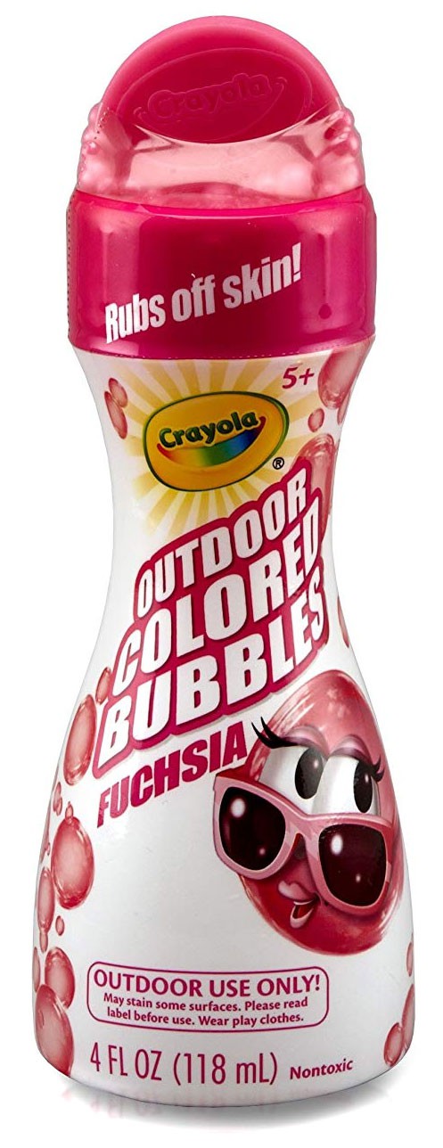 Crayola Fuchsia Outdoor Color Bubbles - Walmart.com